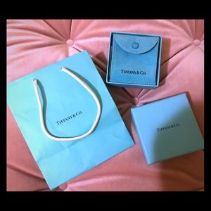 Tiffany + Co. Gift Box Set w/ pouch
